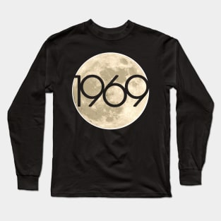 1969 Moon Shot 50th Anniversary Apollo 11 Lunar Landing Long Sleeve T-Shirt